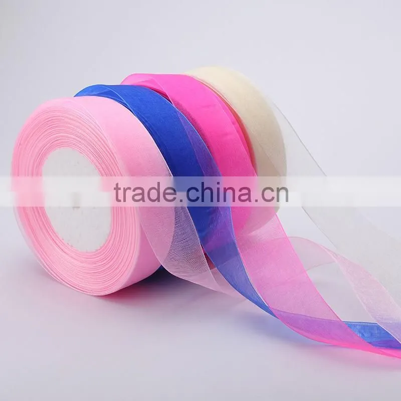 Color Ribbon, Organza Ribbon For Gift Packaging