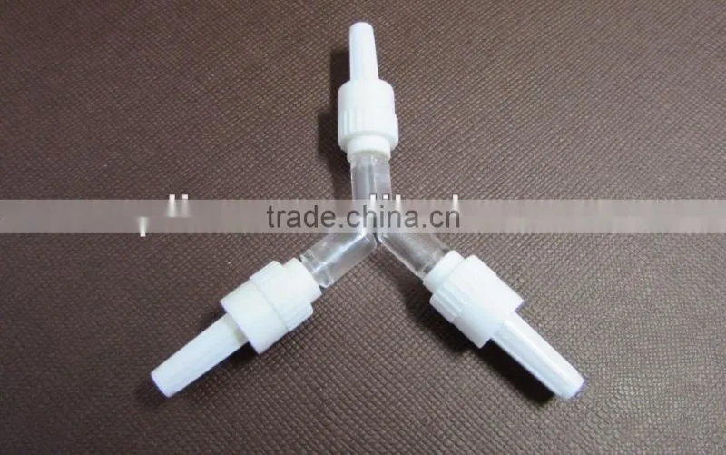 Plastic Cap luer lock connector combi stopper