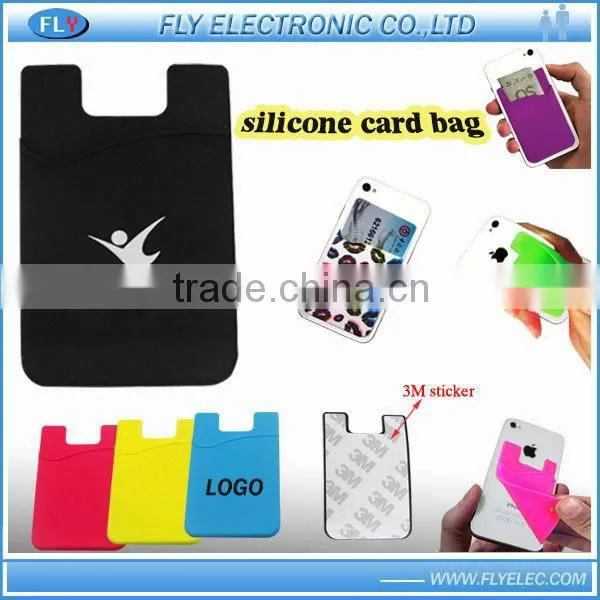 Silicone card holder/phone stand
