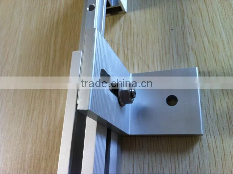 complete anodized aluminium solar frame profile