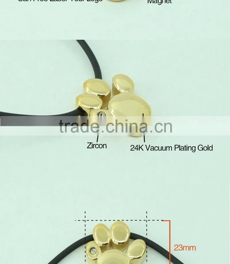 Luxury costume clear meaningful pendant jewelry