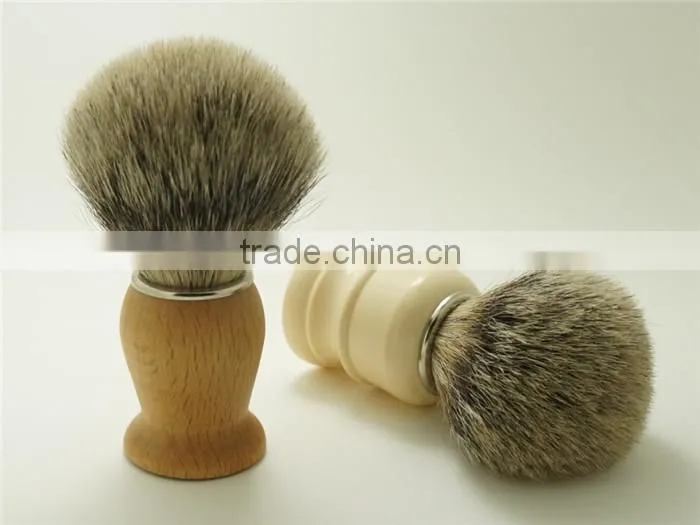 Resin Handle Beard Brush Best Silvertip Badger Hair Shaving Brush