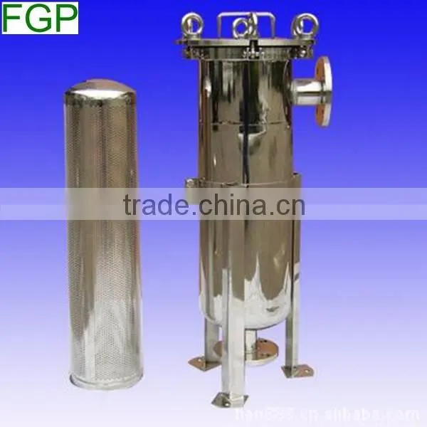 High quality stainless steel multi and single ss liquid bag filter