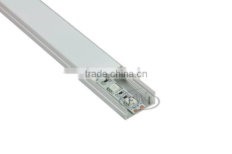 China reliable factory recessed wall aluminium led profile for surface mounting