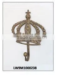 vintage white wooden key hooks