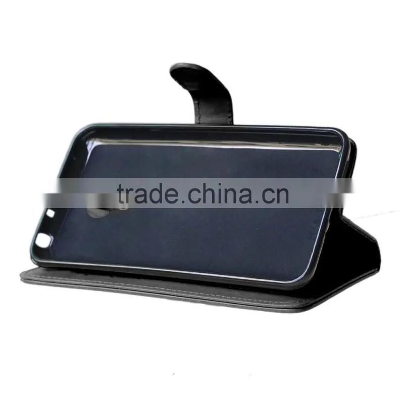 Mobile Phone PU Leather Flip Card-slot Case for Meizu MX4 Pro