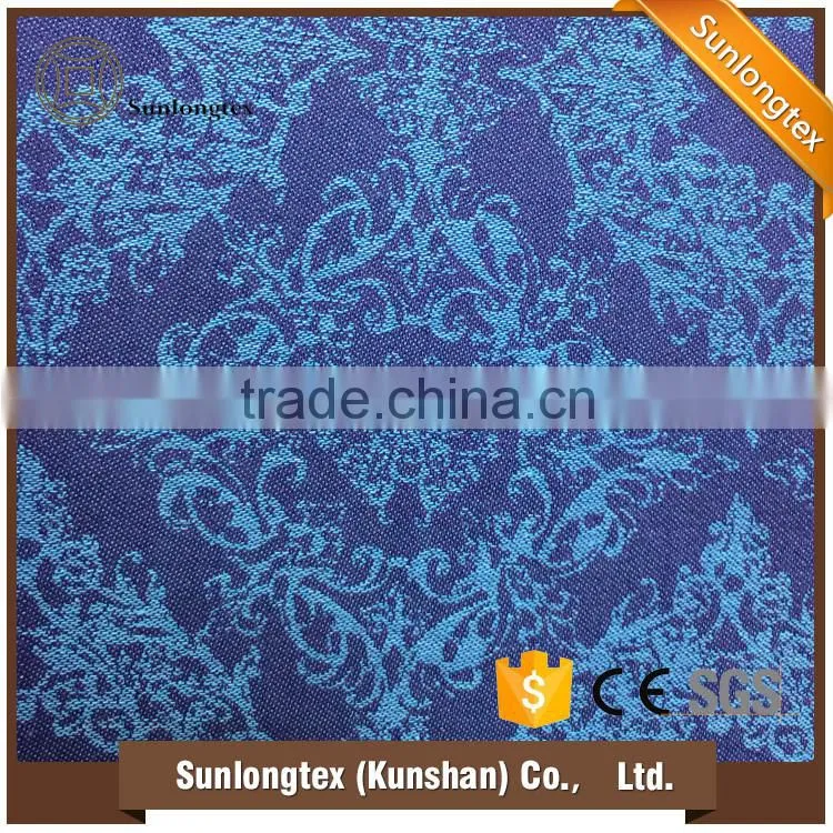 Hot new retail products denim jacquard fabric products imported from china