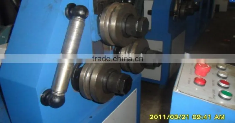 full hydraulic angel bender with 3 drive rollers