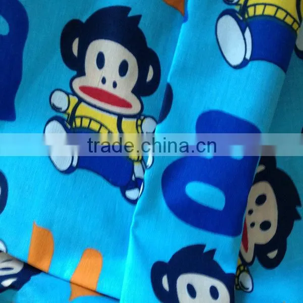 children like monkey print fabric shirting