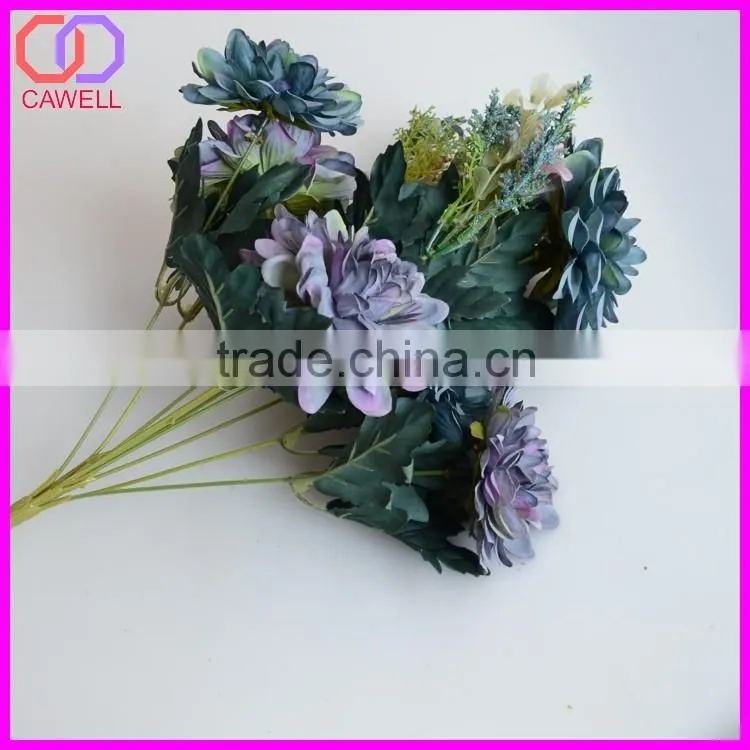 10 heads bush marigold flower wholesale artificial flowers