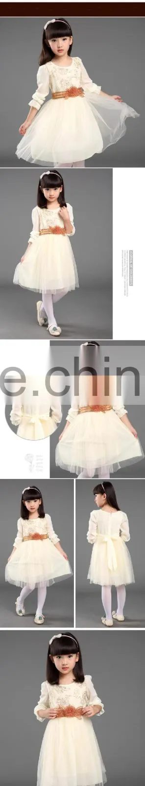 Embroidery princess dress