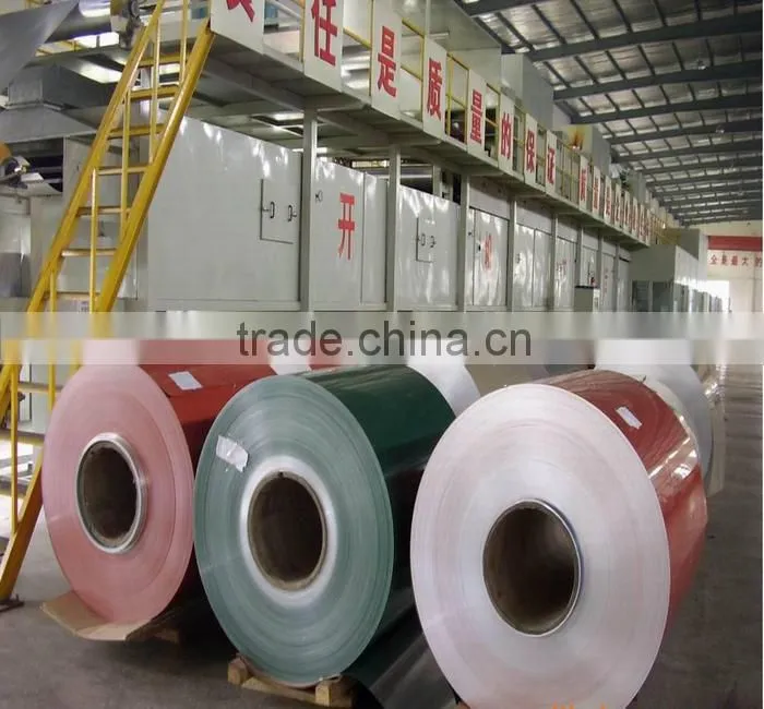 factory directly price color coated aluminum sheet coil for roofing/cladding system