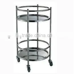 Stainless steel 2 layers drinking cart QRC-2