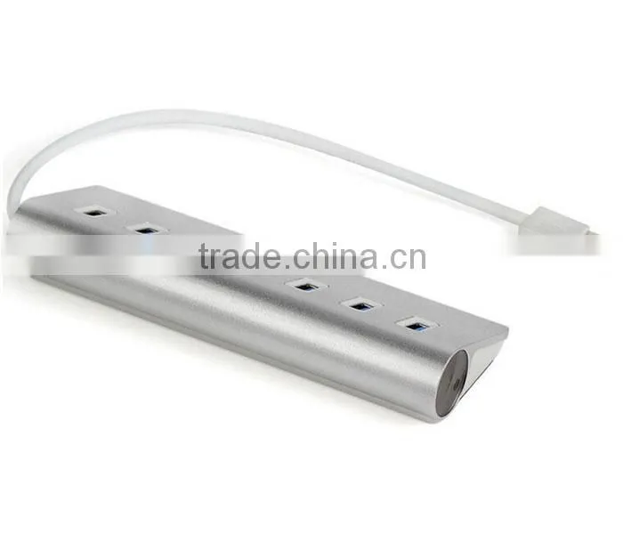 High Quality 7 Ports Aluminum USB 3.0 usb HUB For Macbook Pro Mac PC Laptop