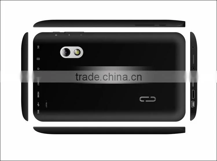 Best promotion!7 inch Allwinner A20 Android 4.4 two camera internet tablet 1080P USB Host B