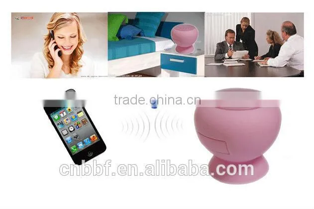 China Digital Mini USB Bluetooth Wireless Speaker with Suction Cup