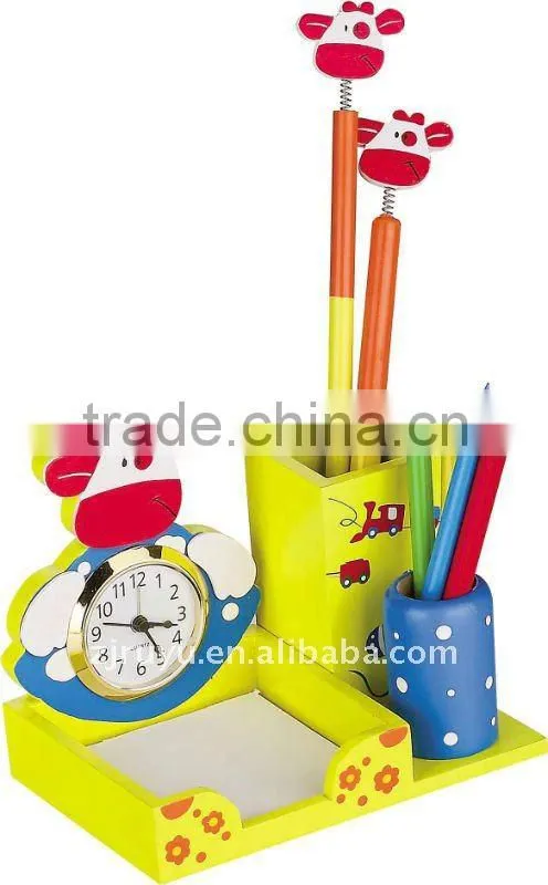 wooden stationery set