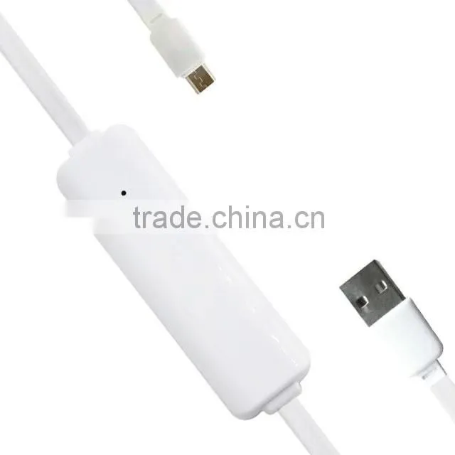 2016 New coming micro usb cable with power bank 1200mah for samsung galaxy s6