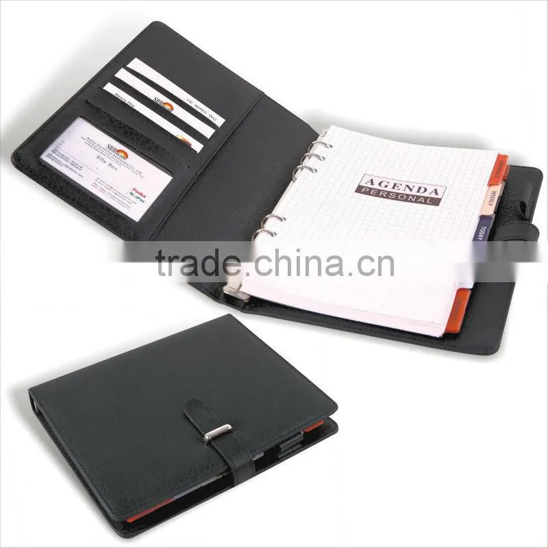 33*25cm With Pocket & Calculator PU Agenda