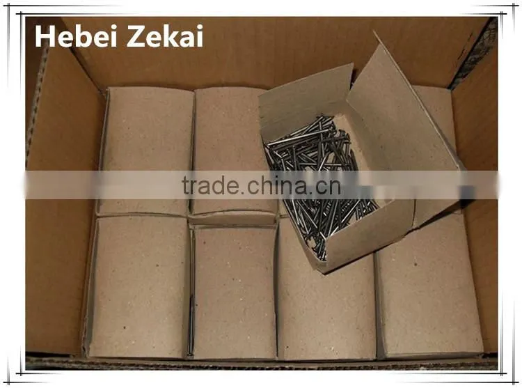 2.5" polished common nails for hardened nails