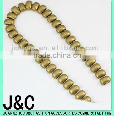 Shoes decoration Raw Brass Chain