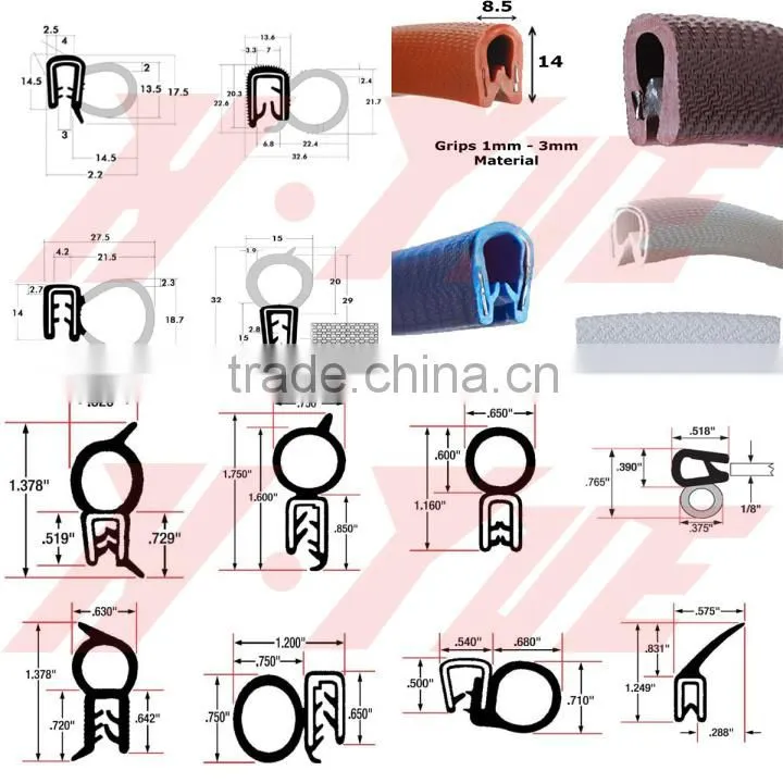 High quality customized auto seal strip