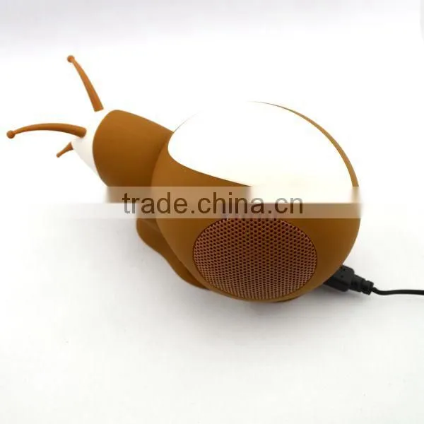 2016 hot sale JY13 rechargeable portable music speaker with LED colorful light