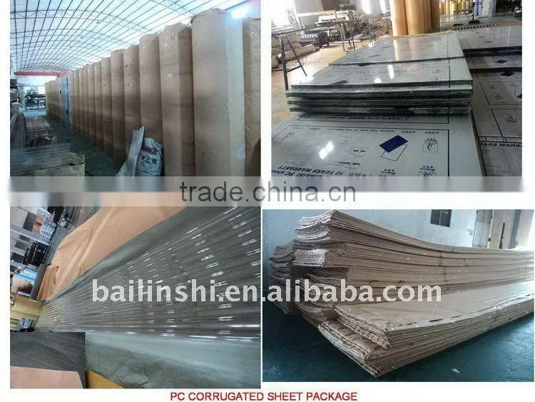 polycarbonate skylight roofing