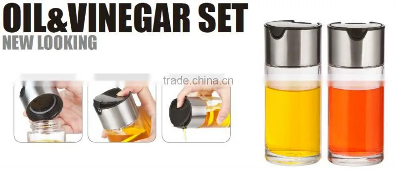 SINOGLASS 7 pcs square body glass SPICE jar rack SET