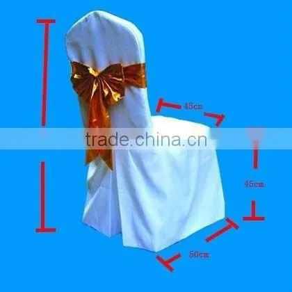 2015 Top quality Trailing wedding chair covers with arms