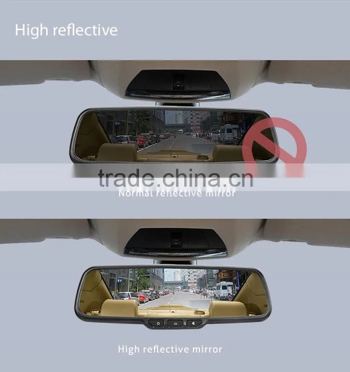 Android gps dvr rearview mirror