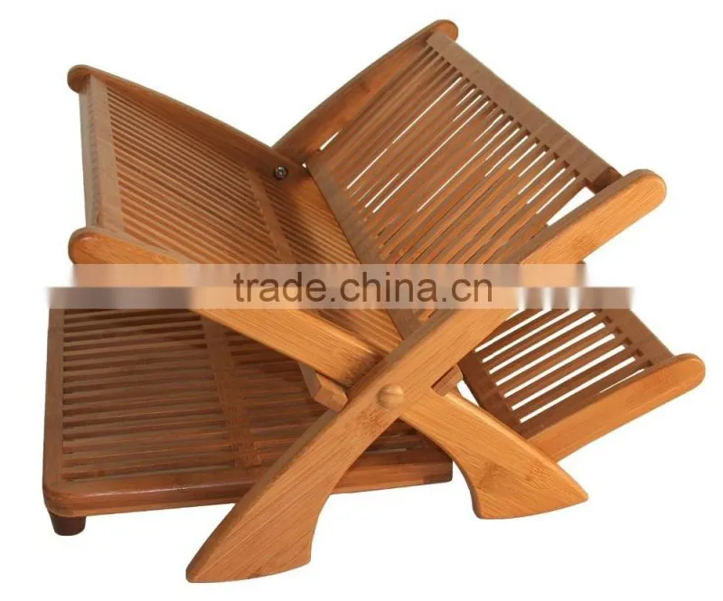 Bamboo Collapsible Eco Dish Rack