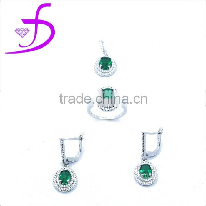2016 silver CZ set new design