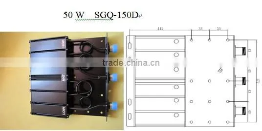 Stable VHF 50 W SGQ-150D Duplexer for radio repeater VHF Duplexer