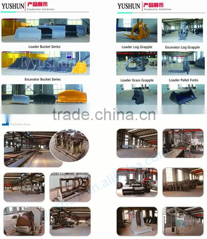 Hitachi Ex120-2 supply DOOSAN HITACHI mechanical log grapple and hydraulic wood grapple for excavator