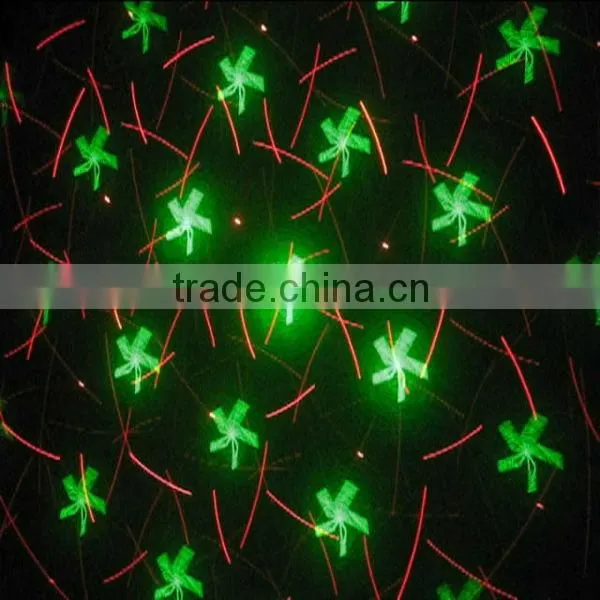 2 head green red laser light with attractive patterns for dj projector