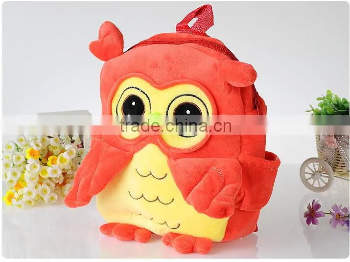 Hot selling cute cartoon animal school bags for kids