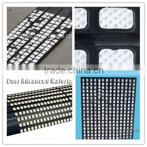 High density Aluminium Oxide Ceramic Cylinder Liner, ceramic lagging on pulley