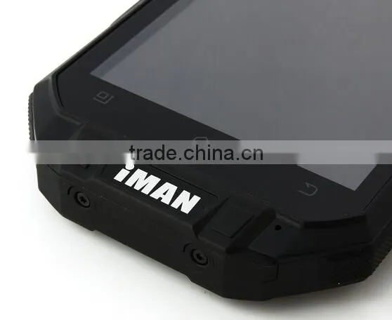 iMAN i3 Smartphone IP68 Android 4.2 MTK6589T 1GB 16GB 4.3 Inch QHD IPS Screen Black