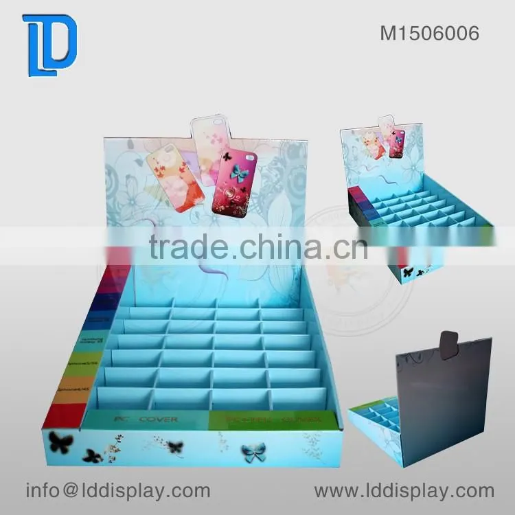 mobile phone cardboard counter display