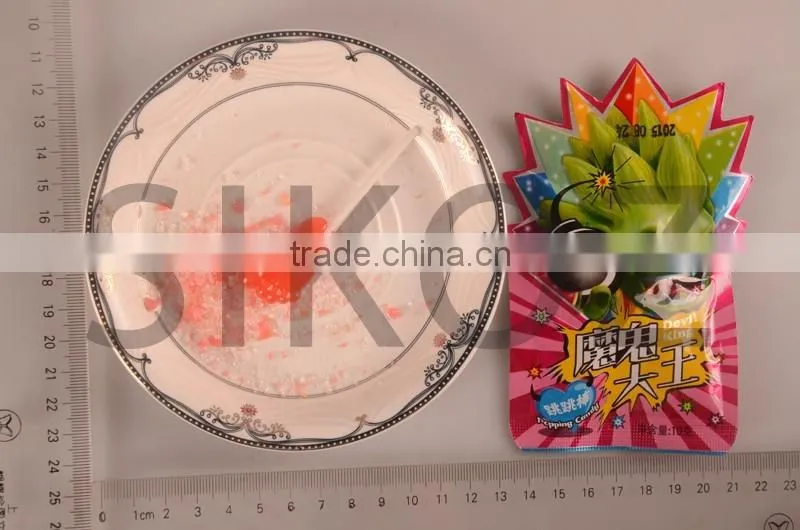 SK-P050 Fruit Foot Lollipop With Magic Pop Candy
