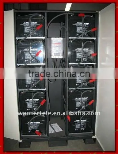 W-TEL outdoor equipment telecom UPS battery charging rack cabinet