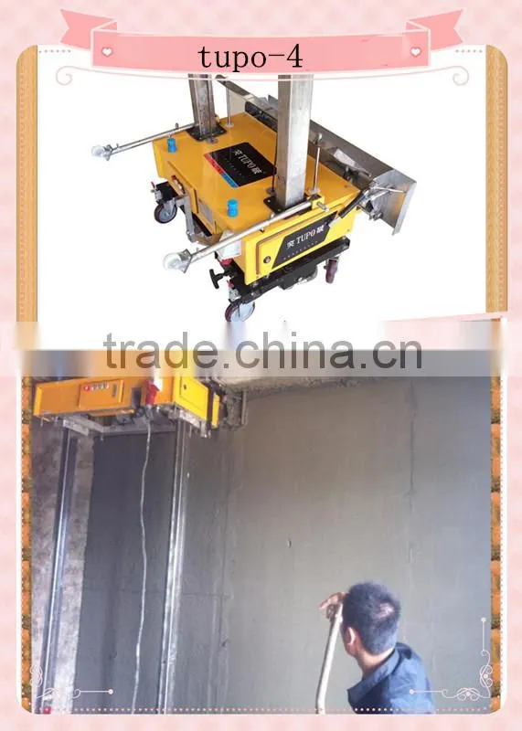 Tupo-4 good quality automatic wall rendering machine for Middle East