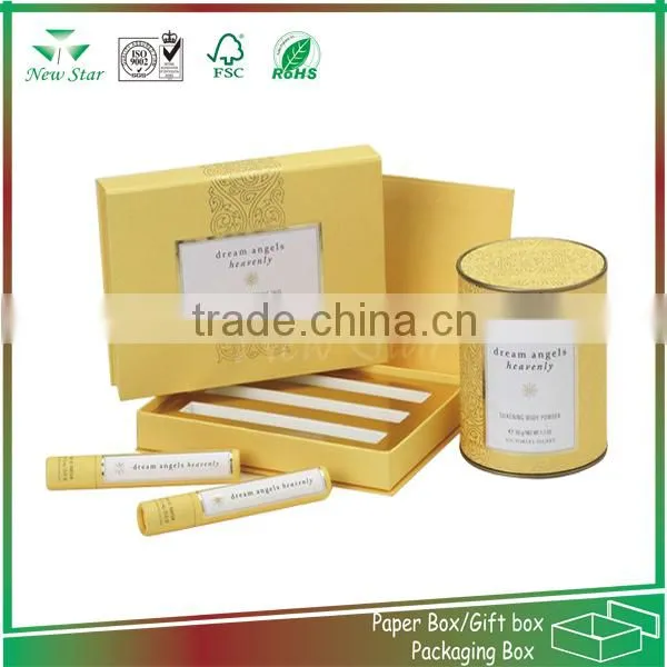 luxury custom design paper gift box, high quality cardboard paper gift packaging box