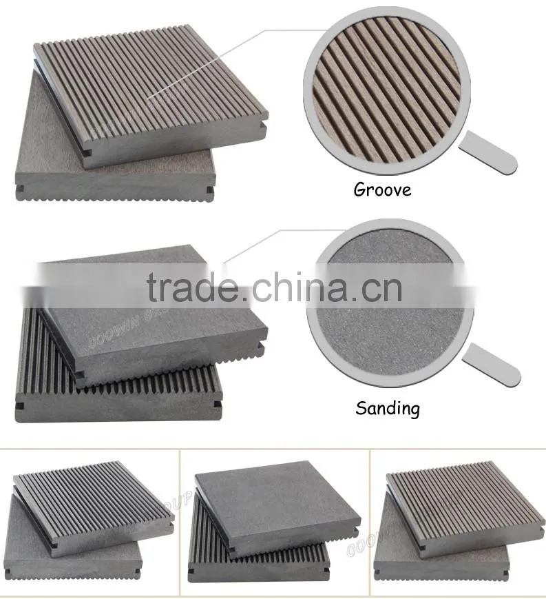Waterproof solid ship deck flooring