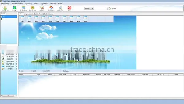 FStech nickle wire drawing facial treatment card access hotel door locks