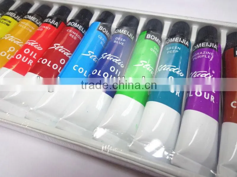 BOMEIJIA 12colors oil color paint set