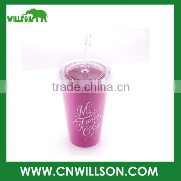 16oz plastic cup with lid plastic coffee cup eco cup