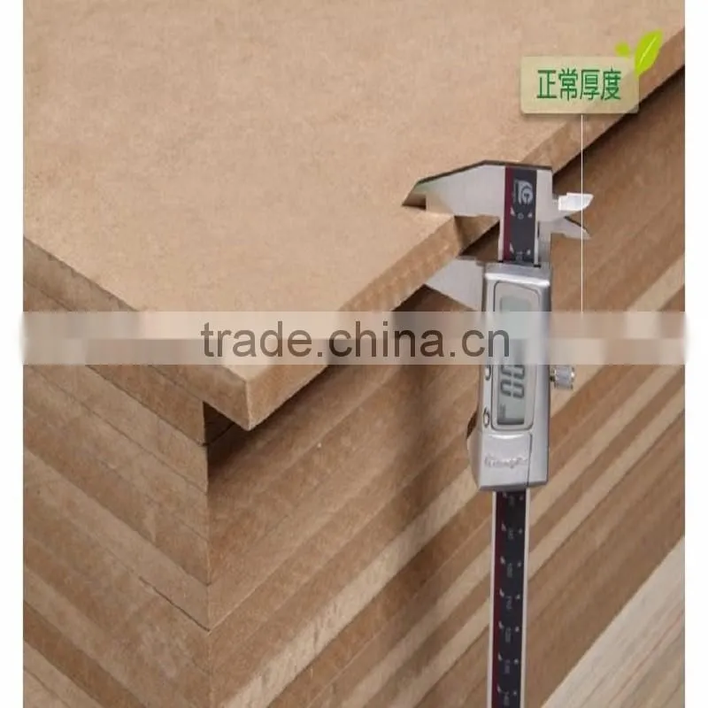 Trade assurance 18mm Plain MDF Board price for furniture