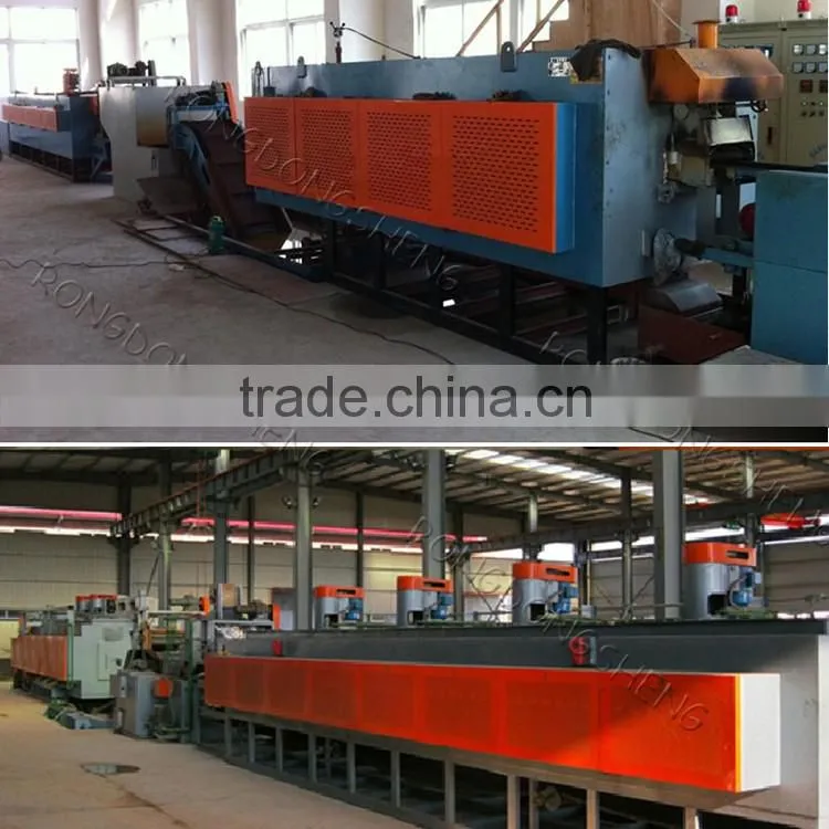 Foshan high temperature continuous screw gas carburizing electric furnace